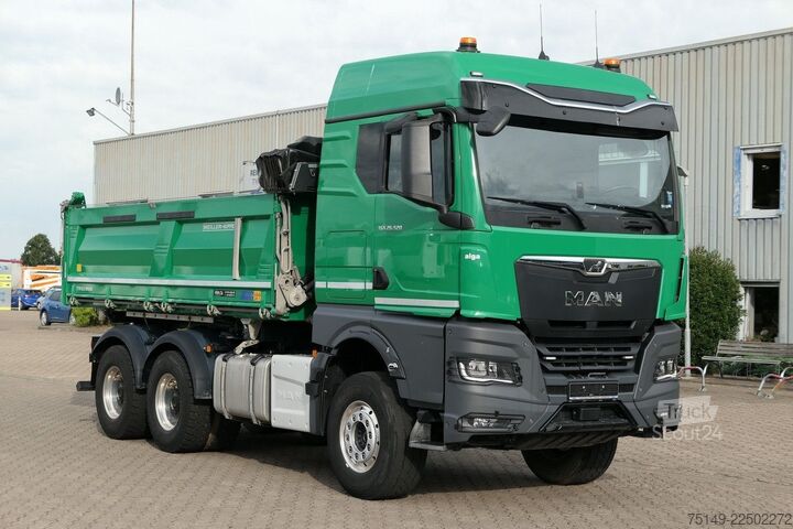 Kiepwagen MAN 26.520 TGX BB 6x4, Bordamtik, Cramaro, Hydr.,AHK