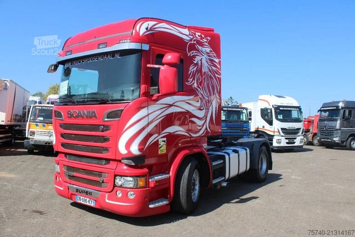 Tracteur standard Scania R 520 + V8 + PTO + SPECIAL EDITION