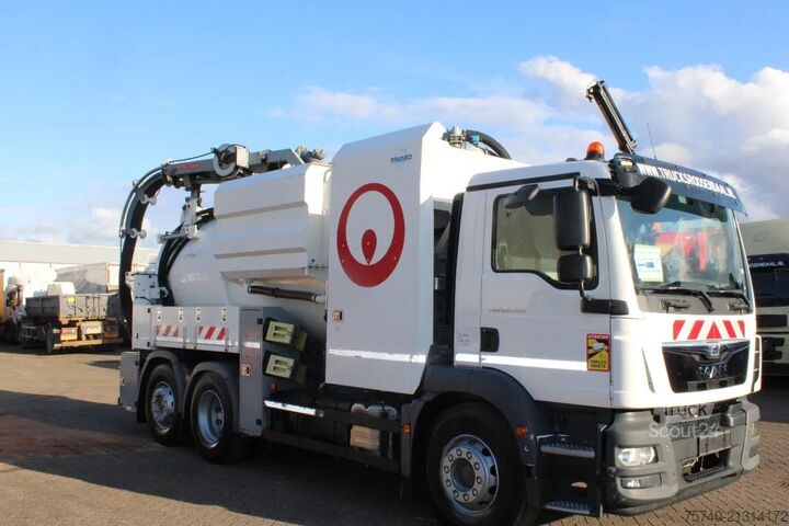 Kolkenzuiger MAN TGM 26.340 + RIVARD 11.8M3 + PUMP + EURO 6