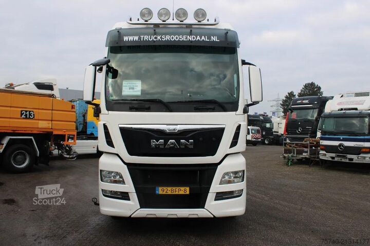Standaard trekker MAN TGX 18.440 + euro 6 + double tank + spoiler