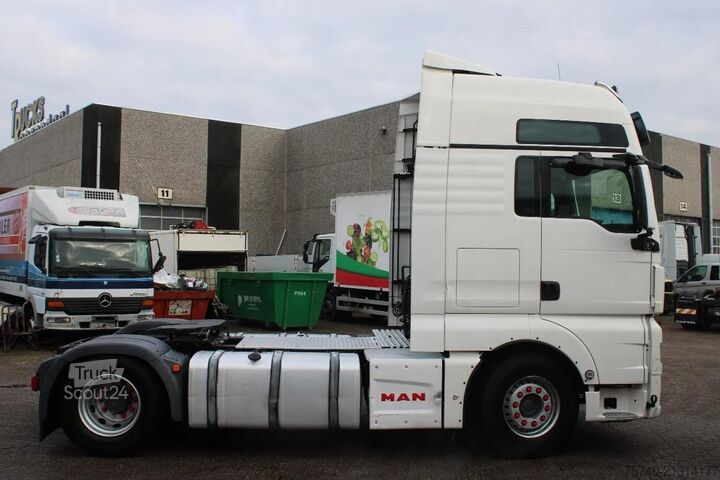 Standaard trekker MAN TGX 18.440 + euro 6 + double tank + spoiler