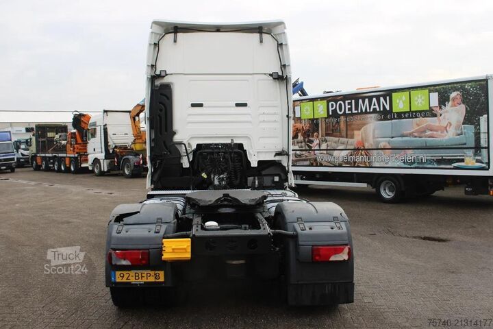 Standaard trekker MAN TGX 18.440 + euro 6 + double tank + spoiler