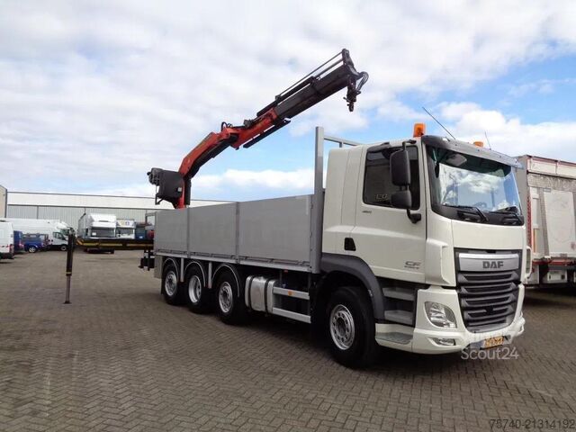 Yükleme platformu DAF CF 460 Combi Pacton MXD220 + 8X2 + Manual + Eur...