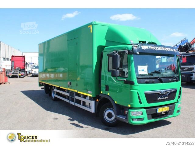 Gesloten bak MAN TGL 12.180 + EURO 6 + LIFT + CAMERA