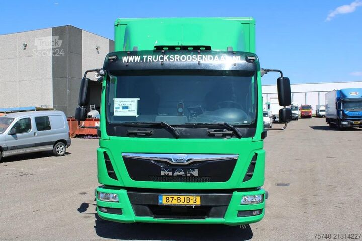 Gesloten bak MAN TGL 12.180 + EURO 6 + LIFT + CAMERA