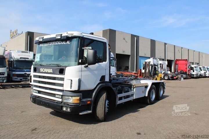 Système de bras à crochet Scania P124-360 + HOOK + 6X2 + MANUAL + EURO 2