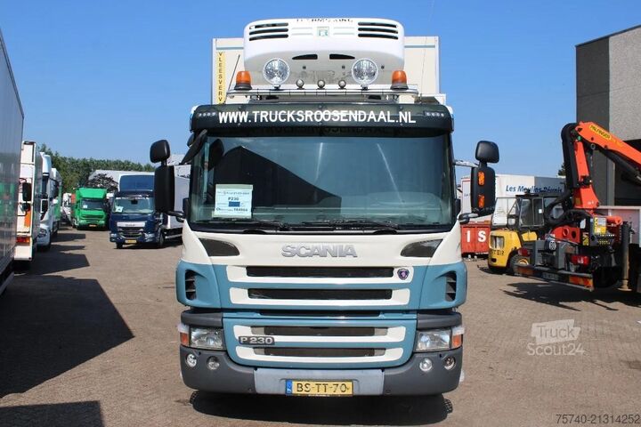 Transport chłodniczy/mrożony Scania P230 + thermo king + lift