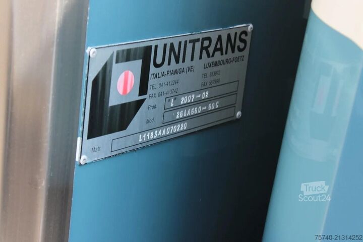 Transport chłodniczy/mrożony Scania P230 + thermo king + lift