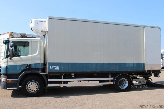 Рефрижераторне/заморожене транспортування Scania P230 + thermo king + lift