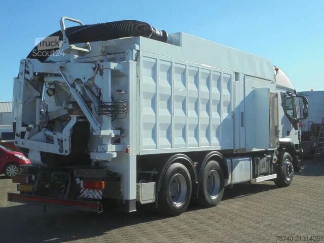 Vehicul de aspirație Iveco Trakker 450 + Euro 5 + Zandzuiger + Manual + 6x...