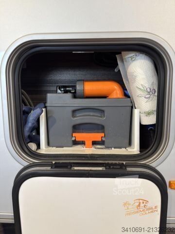 Caravan ADRIA Astella 754 DP Mover SAT TV Markise Solar Klima