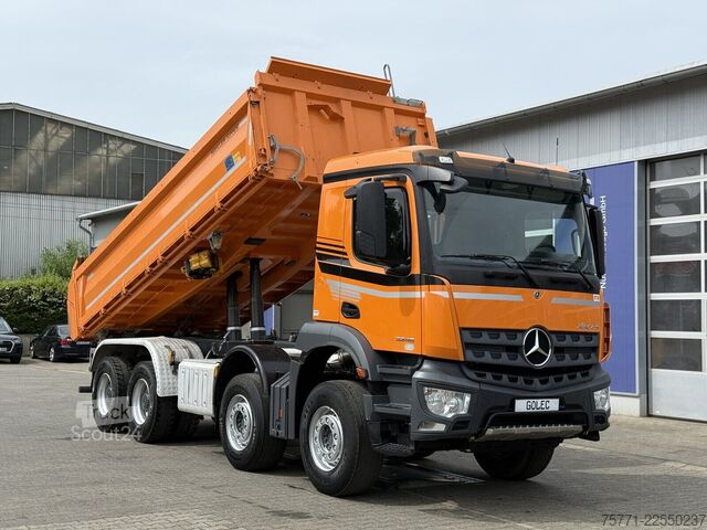 3-smerový vyklápač Mercedes-Benz AROCS 3246 8x4 EURO6 WYWROTKA TRÓJSTRONNA Z BOR...