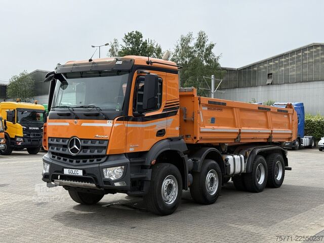 3-smerový vyklápač Mercedes-Benz AROCS 3246 8x4 EURO6 WYWROTKA TRÓJSTRONNA Z BOR...