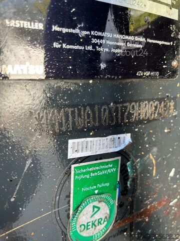 Chargeuse Komatsu WA250 WA250-6 Radlader*Klima*Hochschaufel*Recyc...