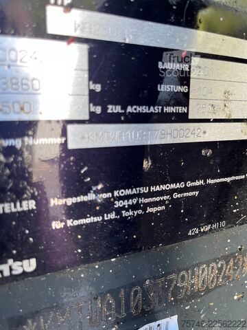 Chargeuse Komatsu WA250 WA250-6 Radlader*Klima*Hochschaufel*Recyc...