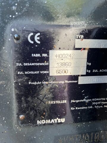 Chargeuse Komatsu WA250 WA250-6 Radlader*Klima*Hochschaufel*Recyc...