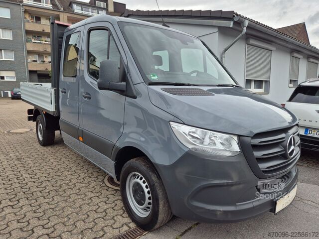 Dubă pick-up MERCEDES-BENZ Sprinter 314 Pritsche DoKa*AHK*2.8T*Tüv-Neu*