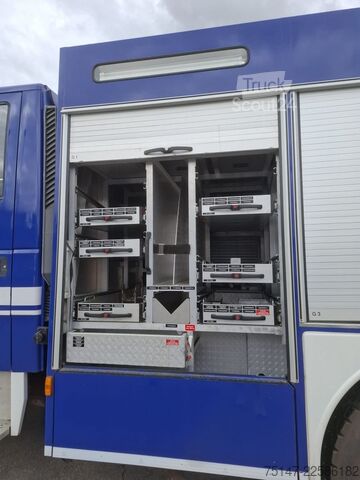 Skapbil IVECO FF135E24W 4x4 Allrad THW GKW1 Seilwinde 9-Sitzer