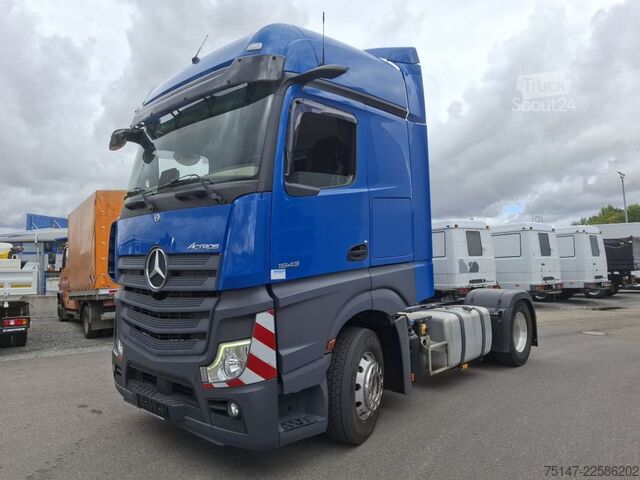 Standarta vilcējs MERCEDES-BENZ 1843 LS Actros BigSpace ACC Standklima Solo-Star