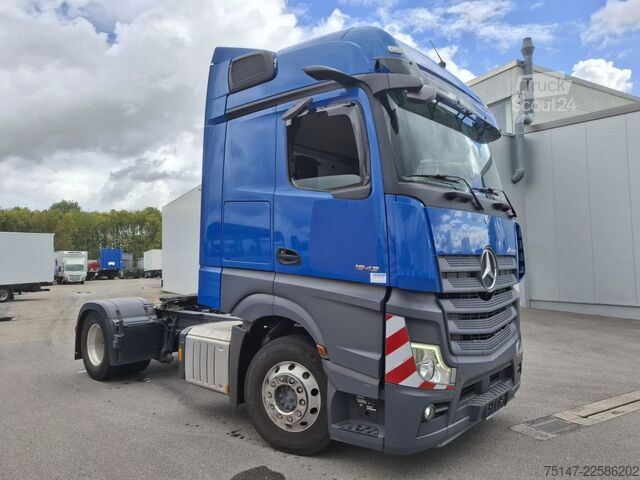 Standarta vilcējs MERCEDES-BENZ 1843 LS Actros BigSpace ACC Standklima Solo-Star