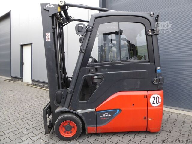 Ανυψωτικό περονοφόρο με εμπρόσθιο φορτηγό Linde E16-02 Batterie 2021