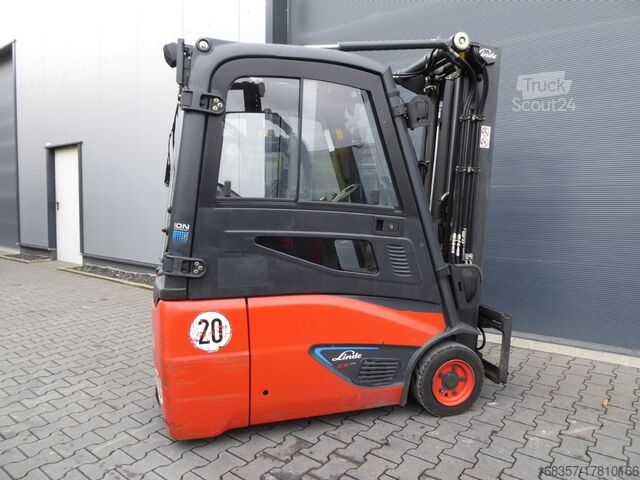 Ανυψωτικό περονοφόρο με εμπρόσθιο φορτηγό Linde E16-02 Batterie 2021