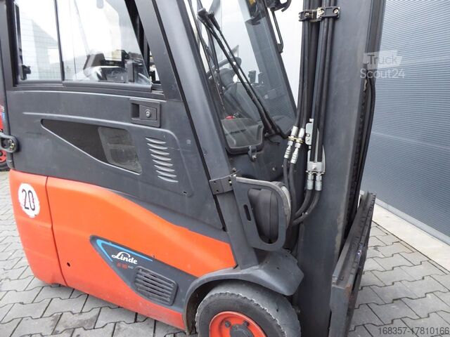 Ανυψωτικό περονοφόρο με εμπρόσθιο φορτηγό Linde E16-02 Batterie 2021