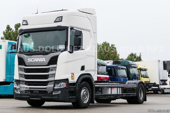 Kamion z zamenljivo nadgradnjo SCANIA R 450 BDF Retarder 2 XL Tanks Navi Euro 6