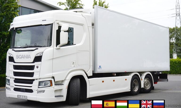 Camion frigorific SCANIA R500 / Lecapitaine refrigerator / Carrie