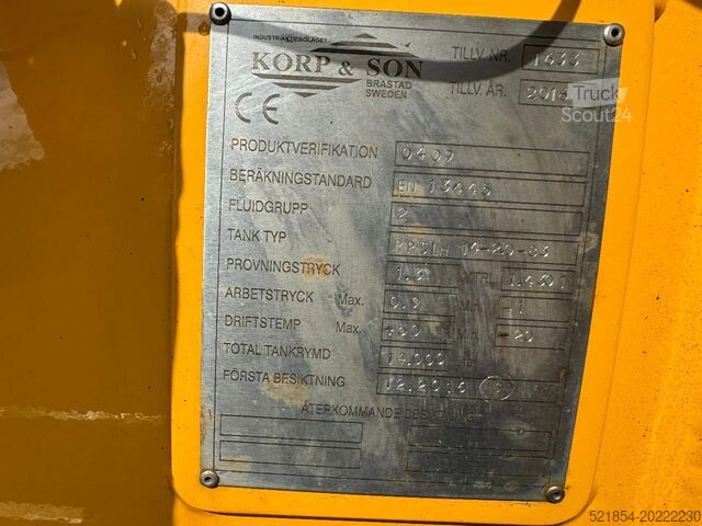 Sugande fordon Volvo FMX 450 6x2*4, Sludge / High Pressure-truck (Ko...