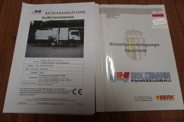 Śmieciarka MAN TGS 26.360 / Holzmann Kitchen waste