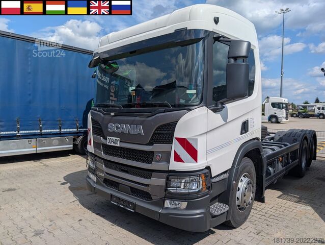 Șasiu SCANIA P 340 B6x2*4NA / chassis/ steereing axle