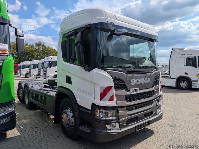 Șasiu SCANIA P 340 B6x2*4NA / chassis/ steereing axle