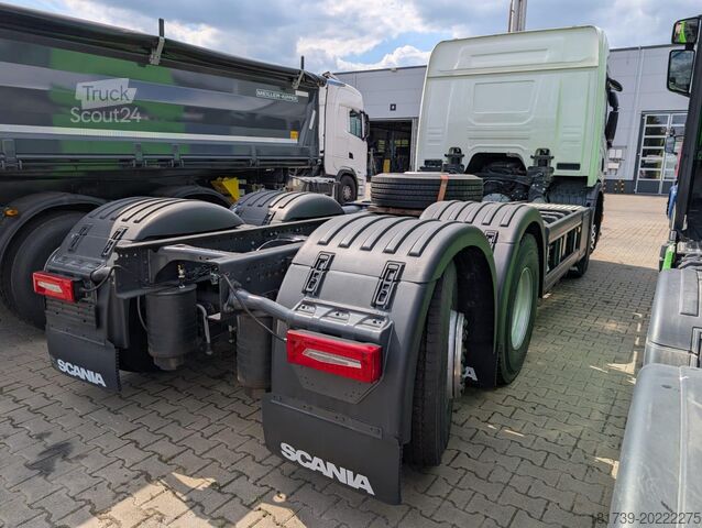 Șasiu SCANIA P 340 B6x2*4NA / chassis/ steereing axle