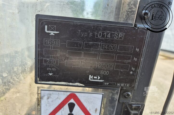 Gerbeur manuel Linde D14SP-133-01