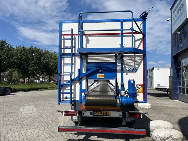 Rimorchio a nastro trasportatore Dewagtere N/A Agri 60m3 met ventilator *huren / Vermietung*