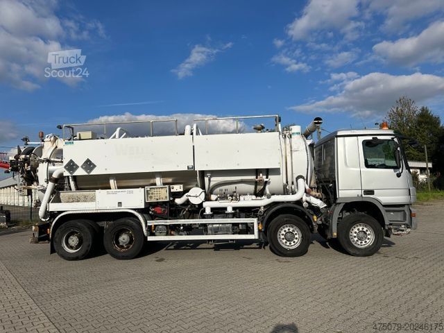Vacuum tank truck MERCEDES-BENZ Actros 4141 K / 8x4 / KOKS Kombi