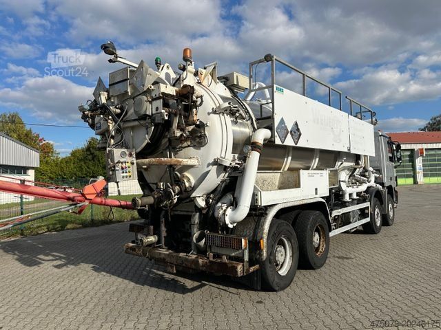 Camión cisterna de vacío MERCEDES-BENZ Actros 4141 K / 8x4 / KOKS Kombi
