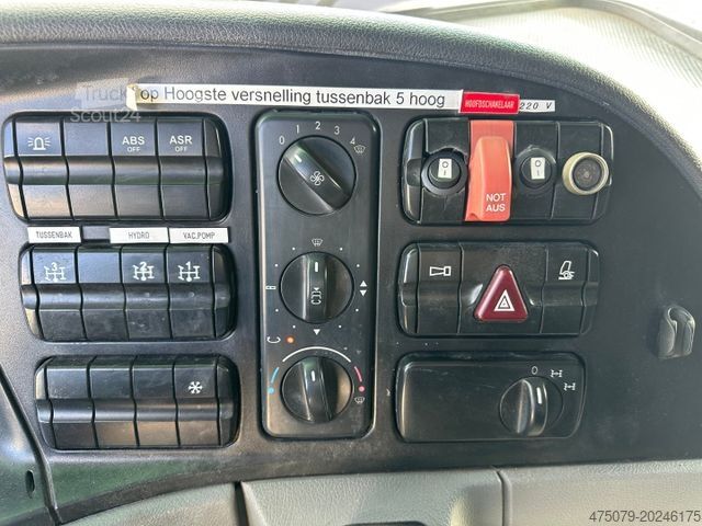 Camión cisterna de vacío MERCEDES-BENZ Actros 4141 K / 8x4 / KOKS Kombi
