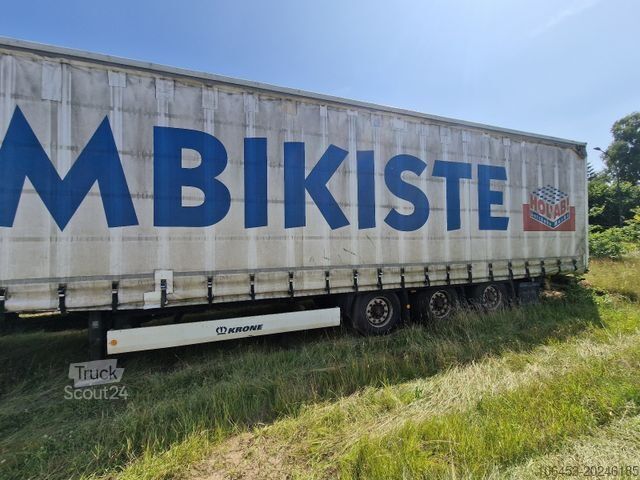Semi-rimorchio per bevande KRONE Getränke/VDI 2700/Gardine li+re/Edscha/Siebdruck
