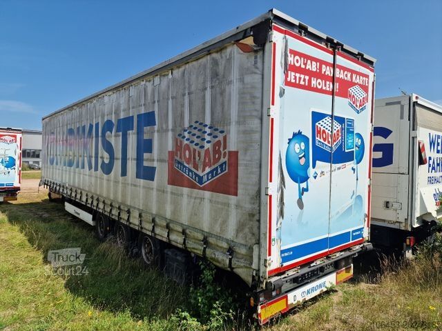 Semi-rimorchio per bevande KRONE Getränke/VDI 2700/Gardine li+re/Edscha/Siebdruck