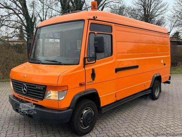 Højt tag varevogn MERCEDES-BENZ Vario 616 D Kasten *Deutsches Fz.*1.Hand*