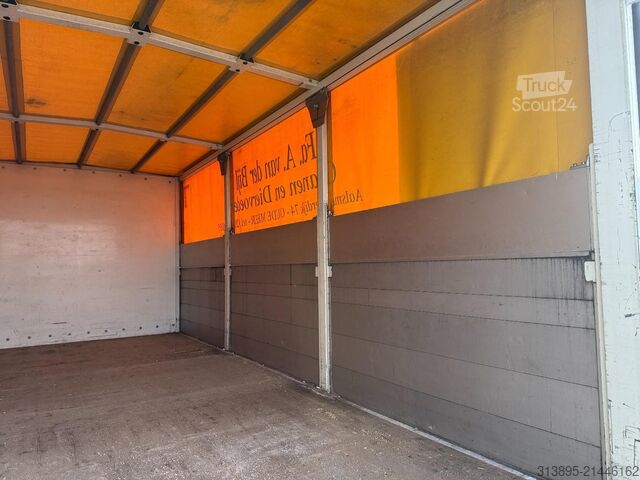 Gesloten bak Iveco Eurocargo ML120EL18 EURO 5 EEV, Steel suspension