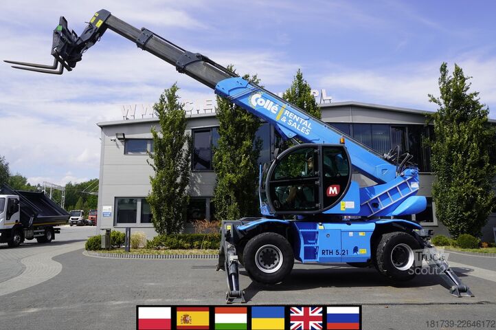 Carregador telescópico MAGNI RTH 5.21 telehandler / 3000 MTH! / 21 m