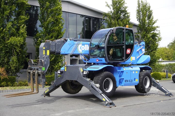 Carregador telescópico MAGNI RTH 5.21 telehandler / 3000 MTH! / 21 m