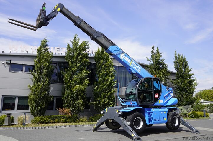 Carregador telescópico MAGNI RTH 5.21 telehandler / 3000 MTH! / 21 m
