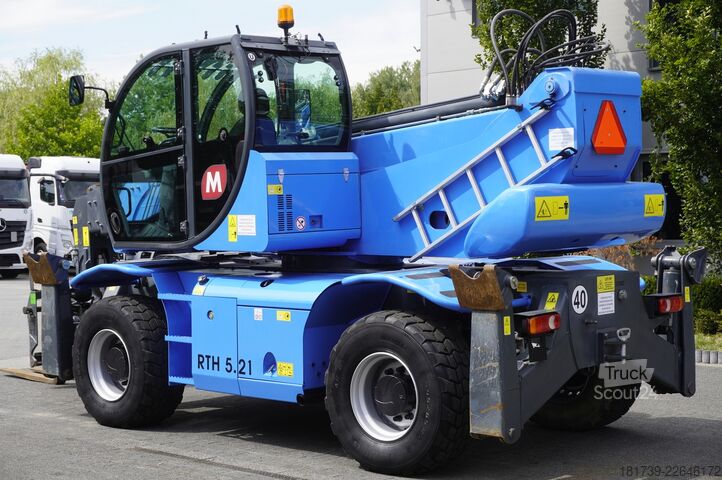Carregador telescópico MAGNI RTH 5.21 telehandler / 3000 MTH! / 21 m