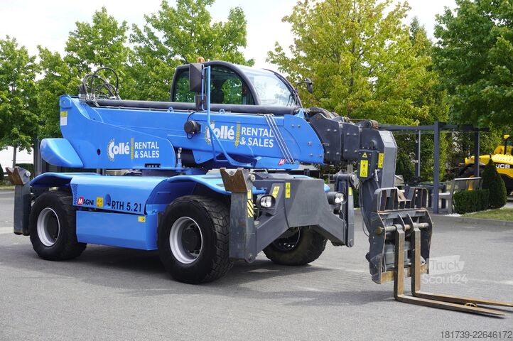 Carregador telescópico MAGNI RTH 5.21 telehandler / 3000 MTH! / 21 m