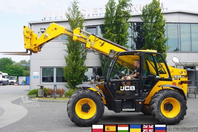 Telecarregador JCB 535-95 / 3.5 T / range 9.5 m / joystick
