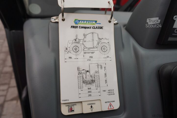 Telecarregador Faresin 730C Classic 55 / 550 MTH !!! / 7 m reac